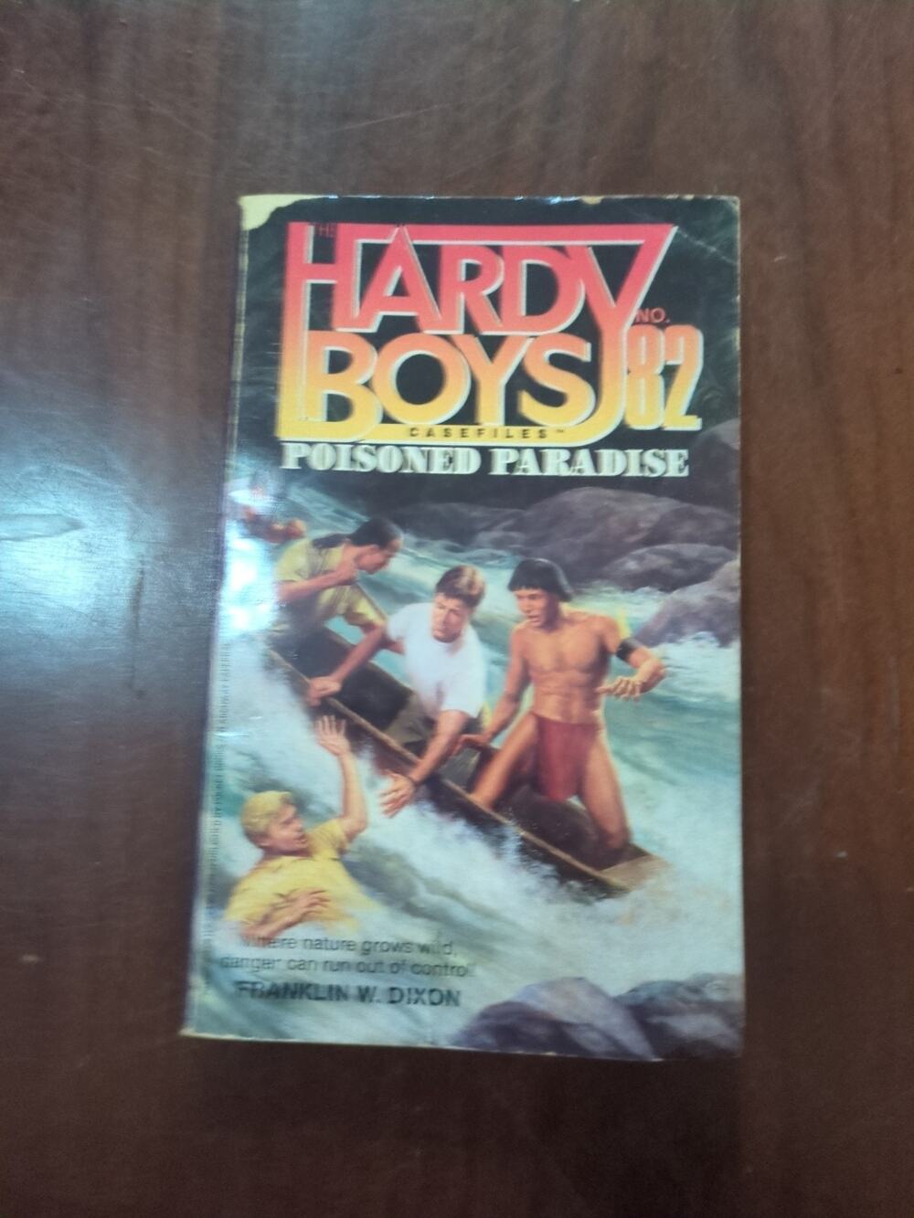 HARDY BOYS CASEFILES #82 Poisoned Paradise Franklin Dixon (1993) Archway